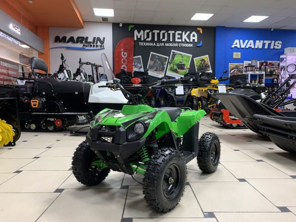 Электроквадроцикл детский Apollo (Аполло) RFZ E - KING KONG 1000W зелёный (машинокомплект) | Мототека